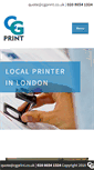 Mobile Screenshot of cgprint.co.uk